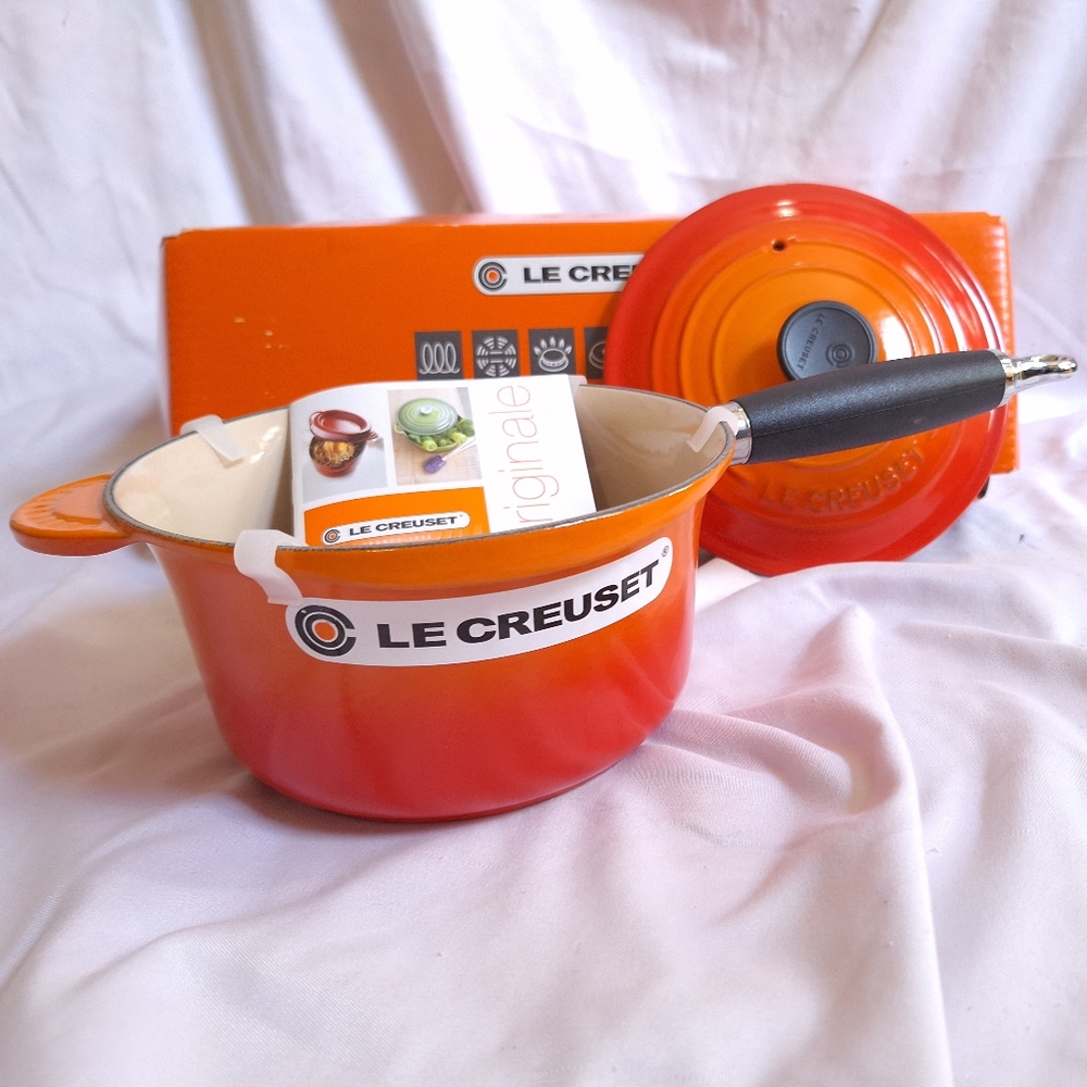 Le Creuset Cast Iron 2-qt saucepan